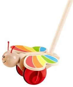 Hape Schmetterling Schiebespielzeug E0340 -Roba || Pinolino || Träumeland Verkäufe e0340 butterfly pushpull 2 1