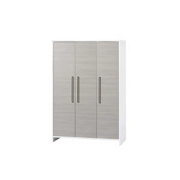 Schardt Eco Silber Kleiderschrank 3 Türen Weiß/Pinie Silber 2 Schardt Eco Silber Kleiderschrank 3 Türen Weiß/Pinie Silber – Bild 2