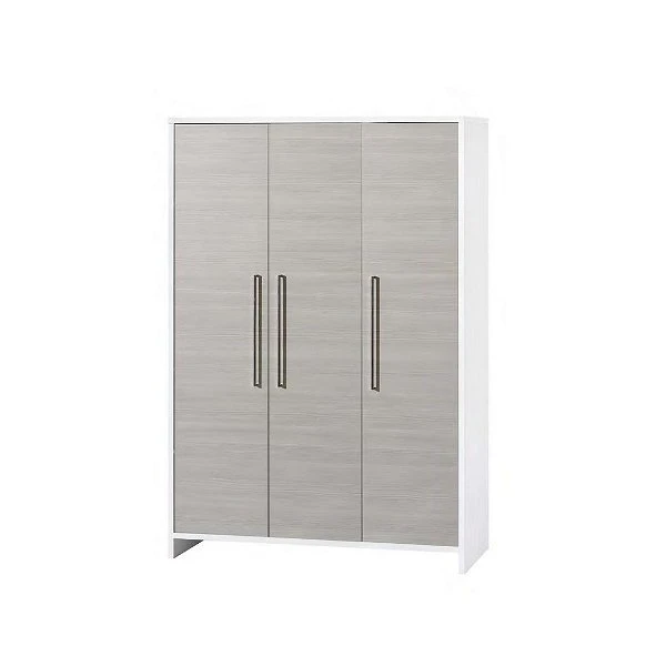Schardt Eco Silber Kleiderschrank 3 Türen Weiß/Pinie Silber 1 Schardt Eco Silber Kleiderschrank 3 Türen Weiß/Pinie Silber