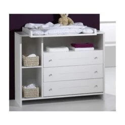 Schardt Eco Stripe Wickelkommode Weiß 3 Schubkästen, 3 Offene Fächer - Mit Wickelaufsatz -Roba || Pinolino || Träumeland Verkäufe eco stripe wiko gr