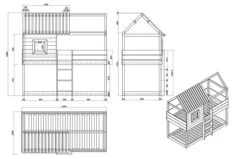 Artkid Roxy Etagenbett Weiß 90 X 200 Cm -Roba || Pinolino || Träumeland Verkäufe etagenbett roxy masse