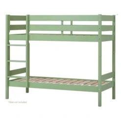 Hoppekids ECO Comfort Etagenbett Pale Green 70 X 160 Cm - Ohne Lattenroste -Roba || Pinolino || Träumeland Verkäufe etagenbett 70x160 green 2
