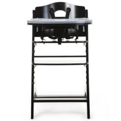 Childhome Lambda 3 Hochstuhl Schwarz Mit Schutzbügel, Gurtsystem Und Tisch -Roba || Pinolino || Träumeland Verkäufe hcl3cbl 17360 1