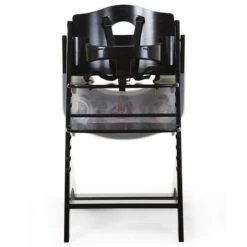 Childhome Lambda 3 Hochstuhl Schwarz Mit Schutzbügel, Gurtsystem Und Tisch -Roba || Pinolino || Träumeland Verkäufe hcl3cbl 17361 1