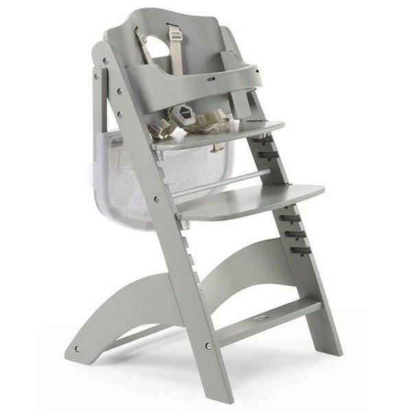 Childhome Lambda 3 Hochstuhl Stone Mit Schutzbügel, Gurtsystem Und Tisch 2 Childhome Lambda 3 Hochstuhl Stone Mit Schutzbügel, Gurtsystem Und Tisch – Bild 2