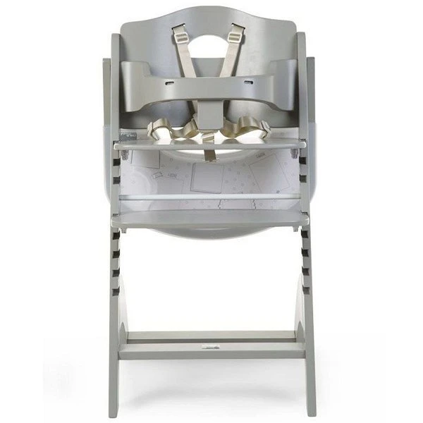 Childhome Lambda 3 Hochstuhl Stone Mit Schutzbügel, Gurtsystem Und Tisch 4 Childhome Lambda 3 Hochstuhl Stone Mit Schutzbügel, Gurtsystem Und Tisch – Bild 4