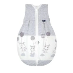 Alvi Kugelschlafsack Molton Hippo Größe 70-110 Cm Wählbar