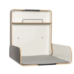 Timkid KAWAmaxi Wandwickeltisch Weiß / Anthrazit Inklusive Wickelmatte | Modern Design -Roba || Pinolino || Träumeland Verkäufe kawamaxi offen anthrazit anthrazit 2