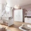Schardt Classic White Kinderzimmer Mit Umbaukit Mit Dreitürigem Schrank