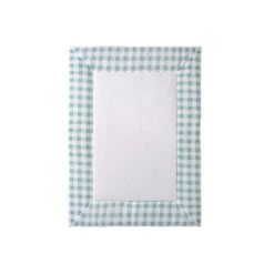 Schardt Krabbeldecke Vichy Mint 100x135 Cm Kuschelige Unterlage Zum Spielen