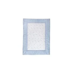 Schardt Krabbeldecke Herzchen Hellblau 100x135 Cm Kuschelige Unterlage Zum Spielen