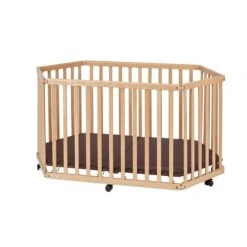 TiSsi Laufgitter Aus Massiv Buche Natur Platzsparend Faltbar