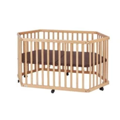 TiSsi Laufgitter Aus Massiv Buche Natur Platzsparend Faltbar -Roba || Pinolino || Träumeland Verkäufe laufgitter natur 3 gr 1