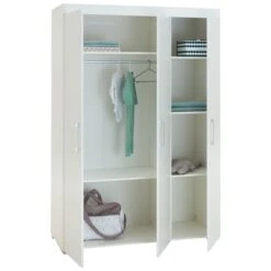 Arthur Berndt Liene Kinderzimmer 3-teilig MDF Weiß Matt Mit Rillenfräsung -Roba || Pinolino || Träumeland Verkäufe liene15 geoeffnet fs 2