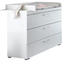 Arthur Berndt Liene Kinderzimmer 3-teilig MDF Weiß Matt Mit Rillenfräsung -Roba || Pinolino || Träumeland Verkäufe liene33 fs 2