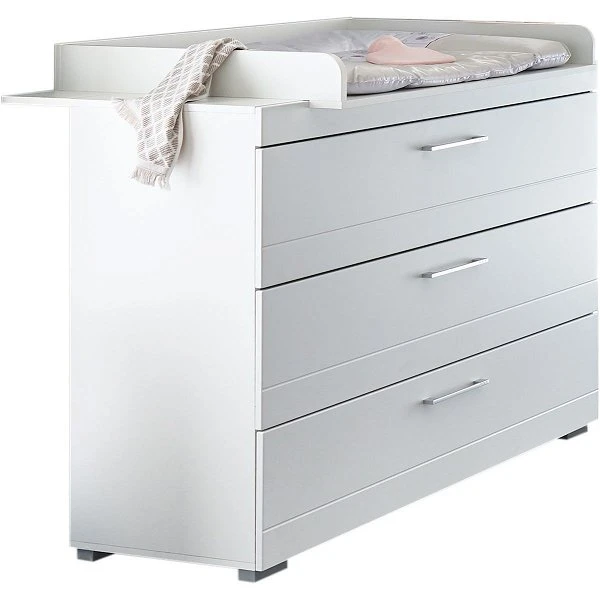 Arthur Berndt Liene Wickelkommode Weiß/matt Inkl. Wickelaufsatz 1 Arthur Berndt Liene Wickelkommode Weiß/matt Inkl. Wickelaufsatz