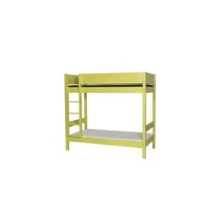 Manis-h Hohes Etagenbett MAIA Pfosten Buche 20 Farben Wählbar