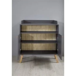 Trendteam Mats Wickelkommode Grau -Roba || Pinolino || Träumeland Verkäufe mats bz 1976 630 21 frontal geoeffnet v2 1