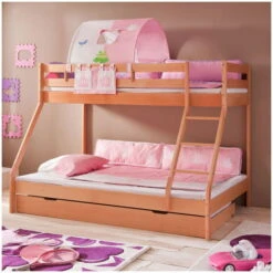 Relita MIKE Etagenbett Buche Massiv Natur 90/140 X 200 Cm - Frachtfrei -Roba || Pinolino || Träumeland Verkäufe mike natur princess gr 1