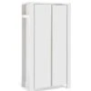 Schardt Milano Weiss Kleiderschrank 2 Türen Dekor Weiß/MDF Weiß