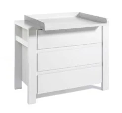 Schardt Milano Weiß Wickelkommode MDF Weiß 3 Schubkästen - Mit Wickelaufsatz -Roba || Pinolino || Träumeland Verkäufe milano weiss wickelkommode 6