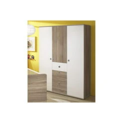 Ticaa Milu II Babyzimmer 4-teilig Sonoma-weiß -Roba || Pinolino || Träumeland Verkäufe milu ii schrank gr 1