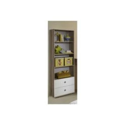 Ticaa Milu II Babyzimmer 4-teilig Sonoma-weiß -Roba || Pinolino || Träumeland Verkäufe milu ii standregal gr 1