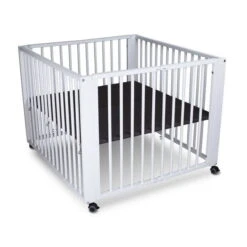 TiSsi Moritz Laufgitter Aus Massiv Buche Weiß Platzsparend Faltbar Mit Rollen -Roba || Pinolino || Träumeland Verkäufe moritz ws oben gr 1