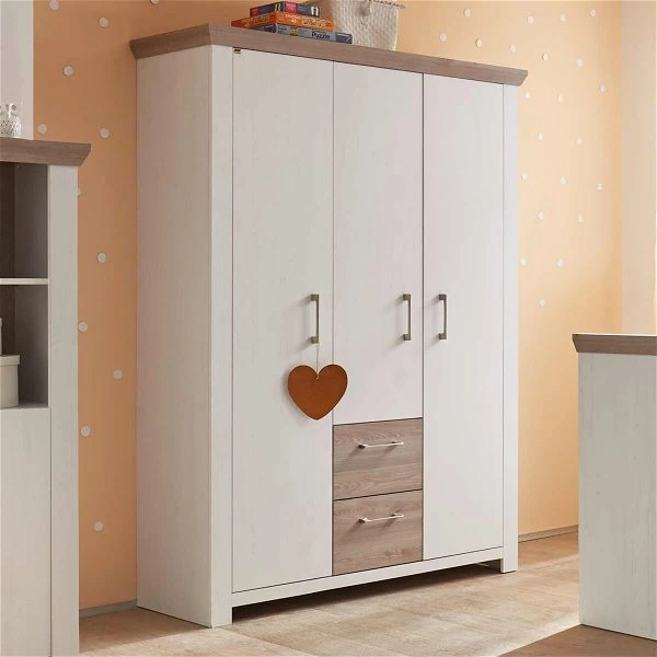 Mäusbacher New York Kleiderschrank Anderson Pinie/ Nelson Eiche 1 Mäusbacher New York Kleiderschrank Anderson Pinie/ Nelson Eiche