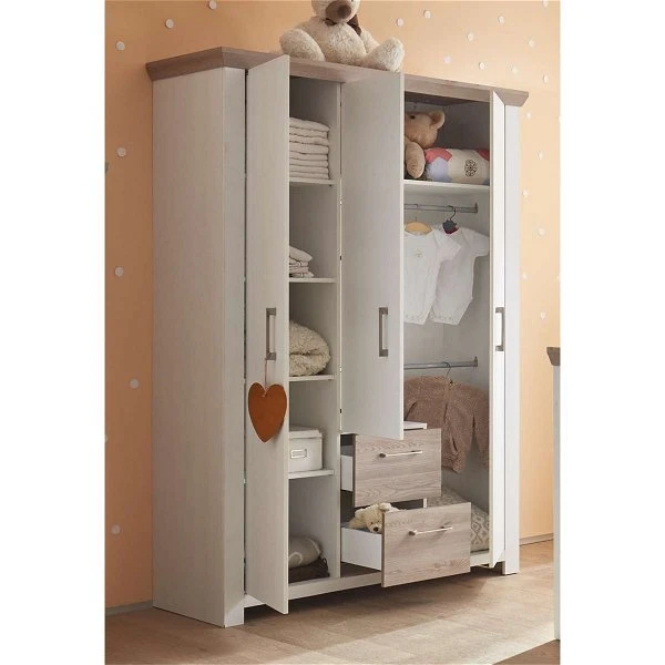 Mäusbacher New York Kleiderschrank Anderson Pinie/ Nelson Eiche 2 Mäusbacher New York Kleiderschrank Anderson Pinie/ Nelson Eiche – Bild 2