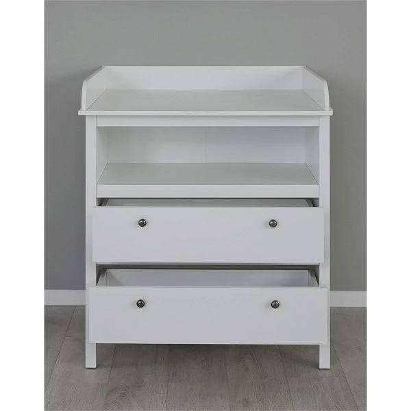 Trendteam Ole Babyzimmer 2-türiger Schrank 4-teilig Weiß 3 Trendteam Ole Babyzimmer 2-türiger Schrank 4-teilig Weiß – Bild 3