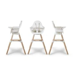Childhome Evolu One.80° Hochstuhl Natur/weiß Inkl. 5-Punkt-Gurt Und Sicherheitsbügel -Roba || Pinolino || Träumeland Verkäufe one.80 gr 1