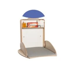 Timkid OWO2.0 Wandwickeltisch Birke / Dunkelblau Wickelei Inklusive Wickelmatte | Organic Design -Roba || Pinolino || Träumeland Verkäufe owo2 0 offen birke blue 2