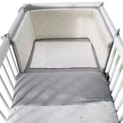 Childhome Bettnest Jersey Gold Dots Zum Toppreis