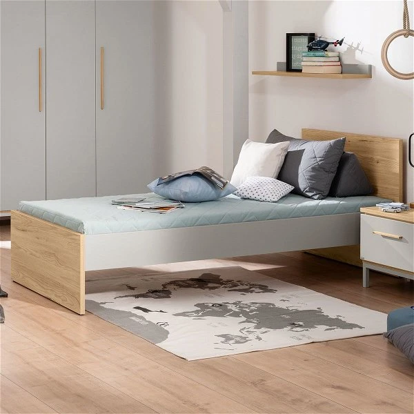 Paidi Benne Jugendliege Kieselgrau/Eiche-Montana 90x200 Cm - Zum Aktionspreis 1 Paidi Benne Jugendliege Kieselgrau/Eiche-Montana 90x200 Cm - Zum Aktionspreis