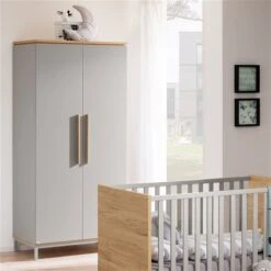 Paidi Benne Kinderzimmer Mit Schrank 2T Kieselgrau/Eiche-Montana - Zum Aktionspreis -Roba || Pinolino || Träumeland Verkäufe paidi benne schrank2t 3