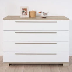 Paidi Carlo Kinderzimmer Mit Schrank 3T Kreideweiß/Fichte-Vintage -Roba || Pinolino || Träumeland Verkäufe paidi carlo kommode 4s 01 4