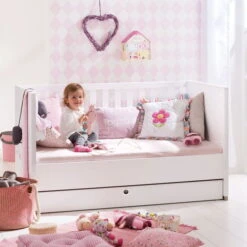 Paidi Carlo Kinderzimmer Mit Schrank 3T Kreideweiß/Fichte-Vintage -Roba || Pinolino || Träumeland Verkäufe paidi carlo milieu kindersofa bettkasten 04 4