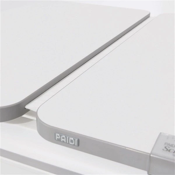 Paidi Diego 130 GT Schreibtisch Kreideweiß 130 X 70 Cm, Platte Geteilt - Gestellfarbe Wählbar 2 Paidi Diego 130 GT Schreibtisch Kreideweiß 130 X 70 Cm, Platte Geteilt - Gestellfarbe Wählbar – Bild 2