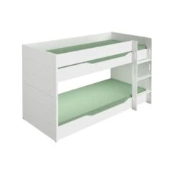 Paidi Fiona Etagenbett Kreideweiß 120 Cm Gerade Leiter 120x200 Cm