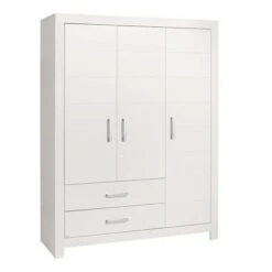 Paidi Fiona Kleiderschrank Kreideweiß 3T 2S Frachtfrei Zum Aktionspreis