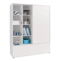 Paidi Fiona Kinderzimmer Mit Schiebetürenschrank Breiter Schrank - Inklusive Wickelaufsatz -Roba || Pinolino || Träumeland Verkäufe paidi fiona schiebetuerenschrank breit 01 gr 3