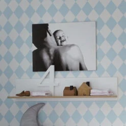 Transland Hilja Kinderzimmer Schrank 3T Eiche-Bordeaux/kreideweiß -Roba || Pinolino || Träumeland Verkäufe paidi hilja wandregal 1