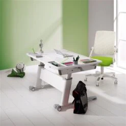 Paidi Jaro Schreibtisch Kreideweiß Rechts Oder Links Wählbar - Tiefpreisgarantie