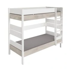 Paidi Kira Etagenbett 180 Cm Eiche-Nautik Gerade Leiter 120x200 Cm