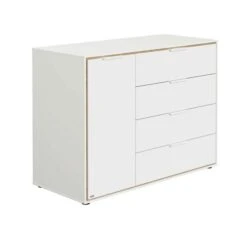 Paidi Lieven Kinderzimmer Mit Schrank 2T - Kreideweiß/Eiche-Montana -Roba || Pinolino || Träumeland Verkäufe paidi lieven kommode 1285404 re 1