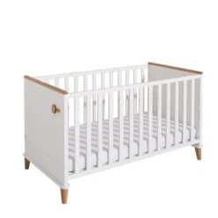 Paidi Lotte & Fynn Kinderzimmer - Steiff By PAIDI Schrank 3T 1S - Kreideweiß/Eiche Massiv -Roba || Pinolino || Träumeland Verkäufe paidi lottefynnkinderbett 3