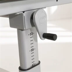 Paidi Marco 2 120 Schreibtisch Kreideweiß 120 X 70 Cm - Gestellfarbe Silber -Roba || Pinolino || Träumeland Verkäufe paidi marco2kurbel detail 4