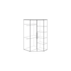 Paidi Oscar Eck-Kleiderschrank 2T Kreideweiß/Eiche-Nebraska -Roba || Pinolino || Träumeland Verkäufe paidi oscar eck ks 1350504 wfre gr 1