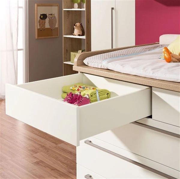 Paidi Remo Wickelkommode 5 Schubkästen Inkl. Wickelaufsatz, Frachtfrei Zum Aktionspreis 2 Paidi Remo Wickelkommode 5 Schubkästen Inkl. Wickelaufsatz, Frachtfrei Zum Aktionspreis – Bild 2